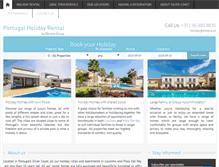 Tablet Screenshot of portugal-holiday-rental.com